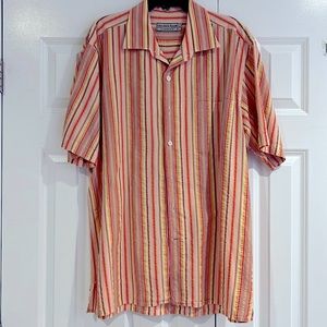 Grayson Reade men’s short sleeved cotton shirt. Size XL